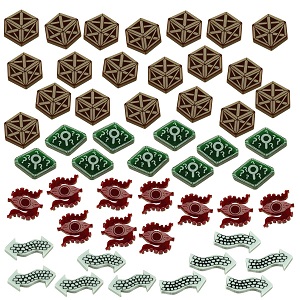 Acrylic Tokens for Arkham Horror The Card Game