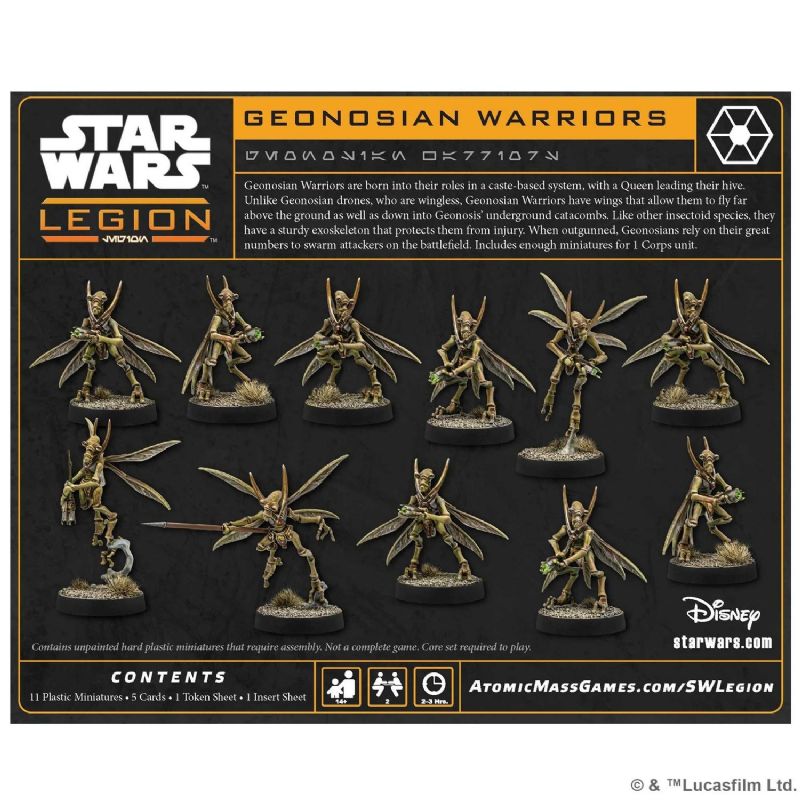 Star Wars Legion Geonosian Warriors Unit Unit Expansion