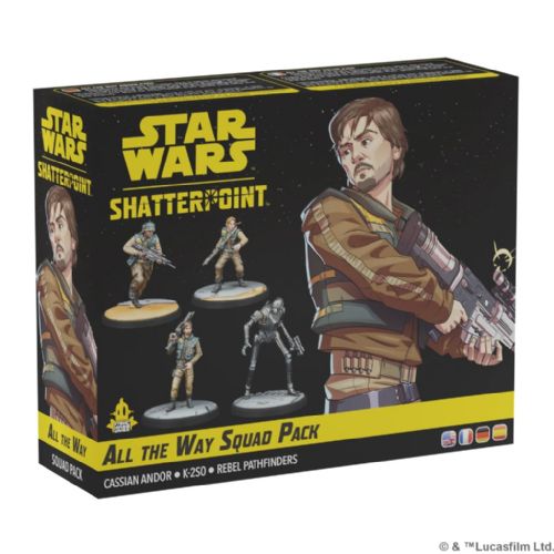 Star Wars Shatterpoint All the Way Cassian Andor Squad Pack