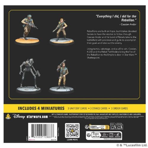 Star Wars Shatterpoint All the Way Cassian Andor Squad Pack